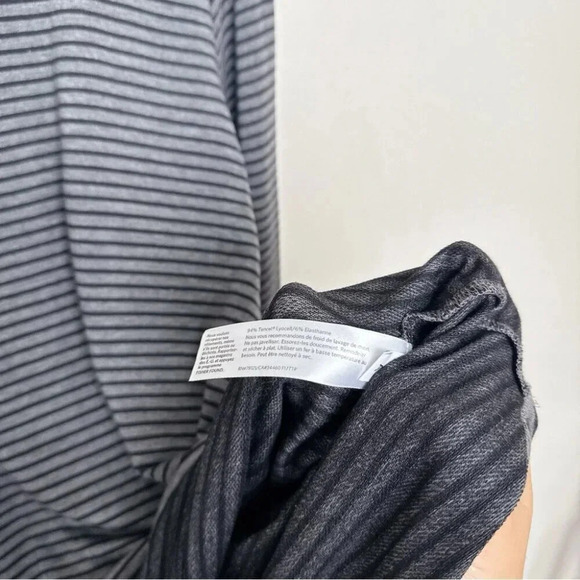 Eileen Fisher  Womens Medium Striped Long-Sleeve Tunic - Picture 13 of 16